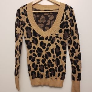 Express Top X-small Leopard Print